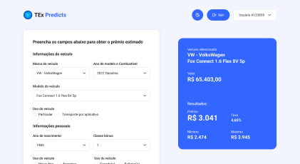 Previsão rápida do seguro